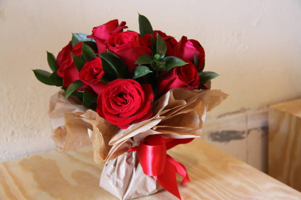 Christmas flower bouquet